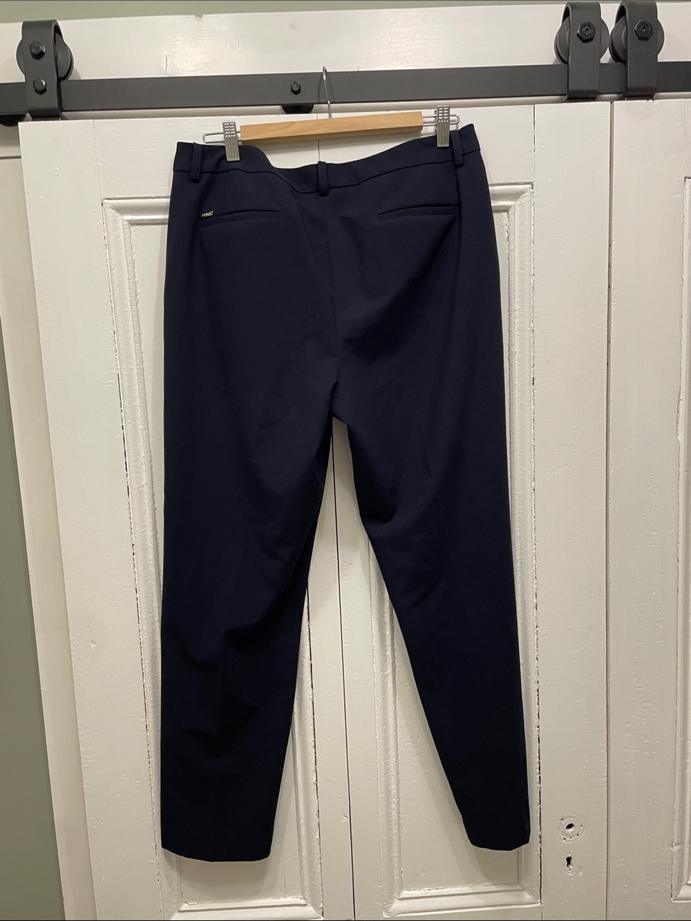 DKNY Navy Straight-Leg Dress Pants women’s size 12 large
